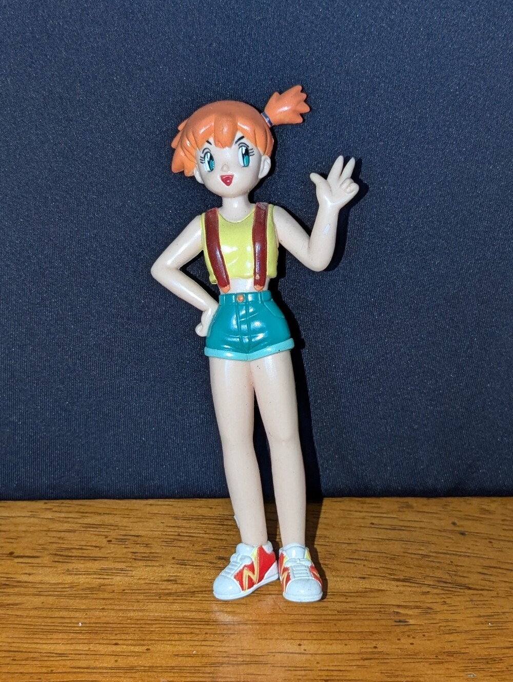 Vtg 1998 Pokemon Misty 5in Action Figure TOMY